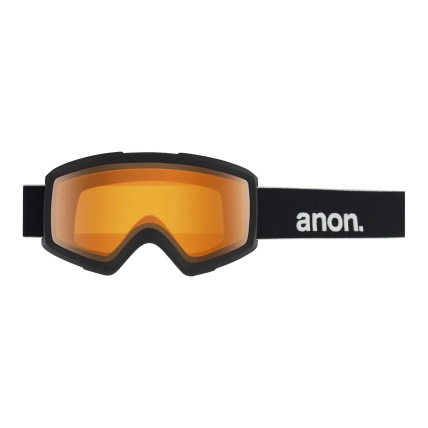 Anon Helix 2.0 Black Amber Lens Snow Goggles